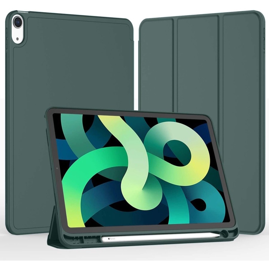 Smart Case iPad A16 11 นิ้ว 2025 iPad Gen 11 2025 ซิลิโคนพร้อมปากกาจับ