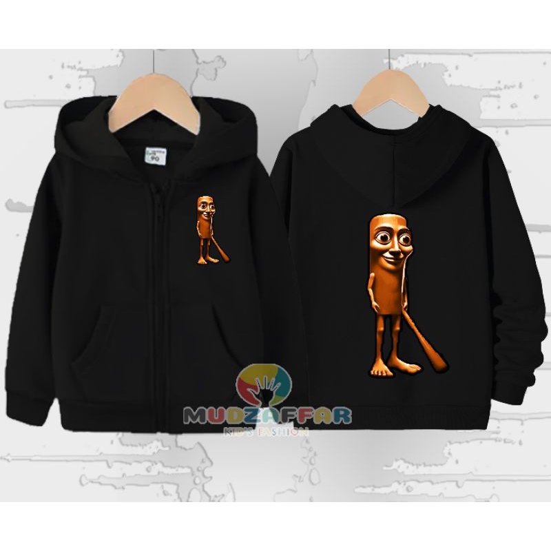 CHILDRENS ZIPPER SWETER JACKET TUNG TUNG SAHUR CHILDRENS ZIPPER JACKET TUNG TUNG SAHUR