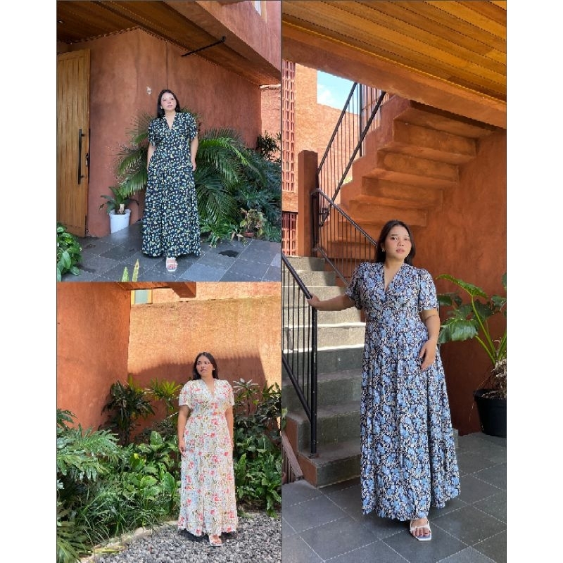 เดรสยาว Lagoona - ชุดฤดูร้อน