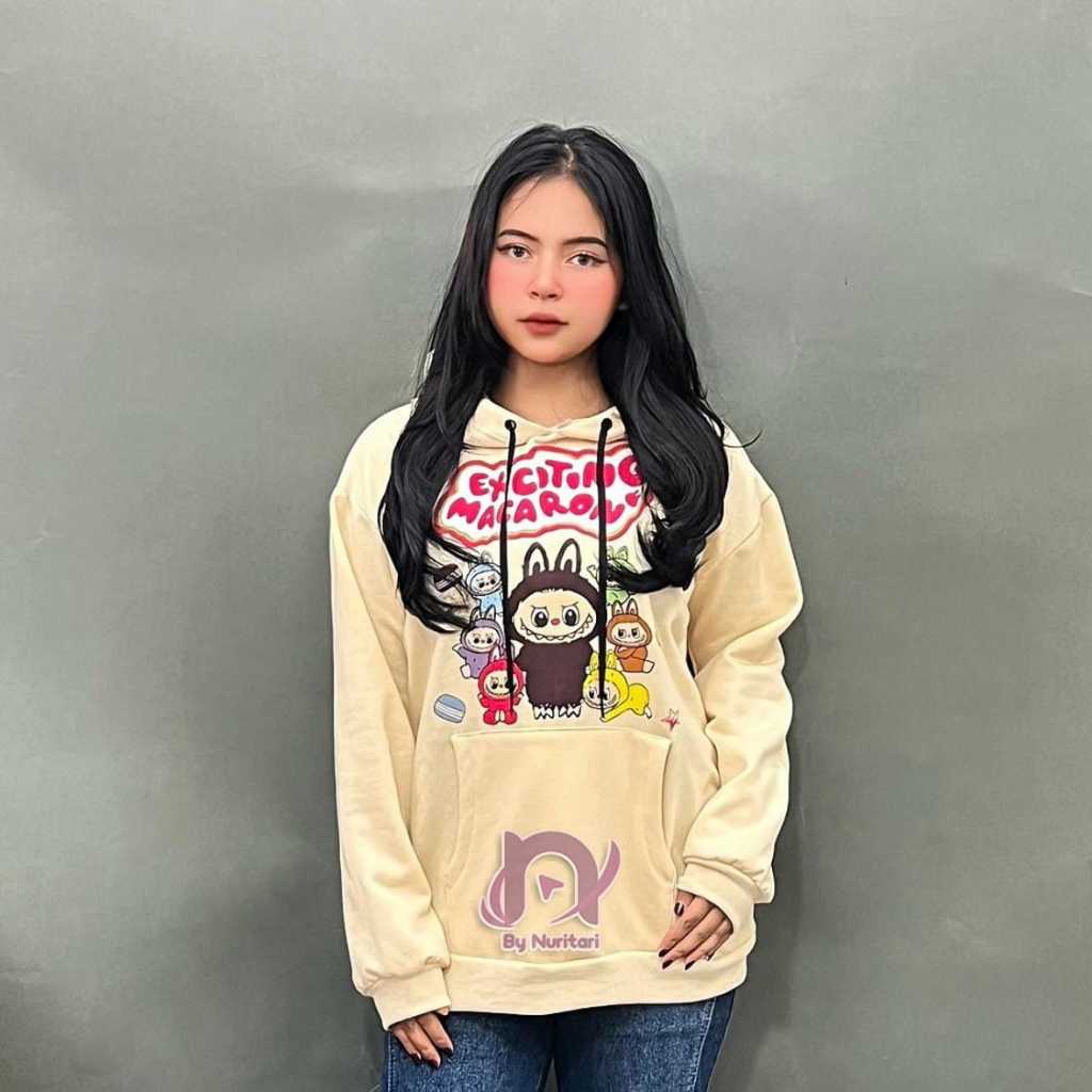 EXITING MONSTER SWETER HOODIE CUTE MATT FLEECE