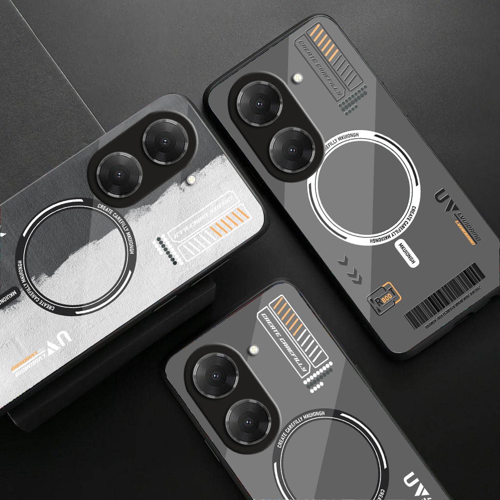 [SK122] ใหม่ล่าสุด REDMI A5 TYPE Glass Softcase - เคส REDMI A5 - เคส REDMI A5 - เคส REDMI A5