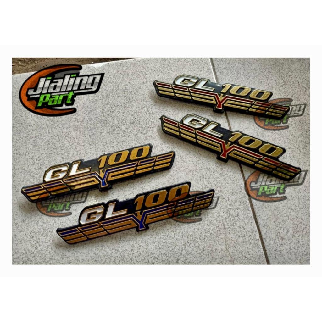 โลโก้สัญลักษณ์ครุฑ Honda GL100 โลโก้กล่องแบตเตอรี่ Honda GL100 โลโก้สัญลักษณ์กล่องแบตเตอรี่ครุฑ gl125