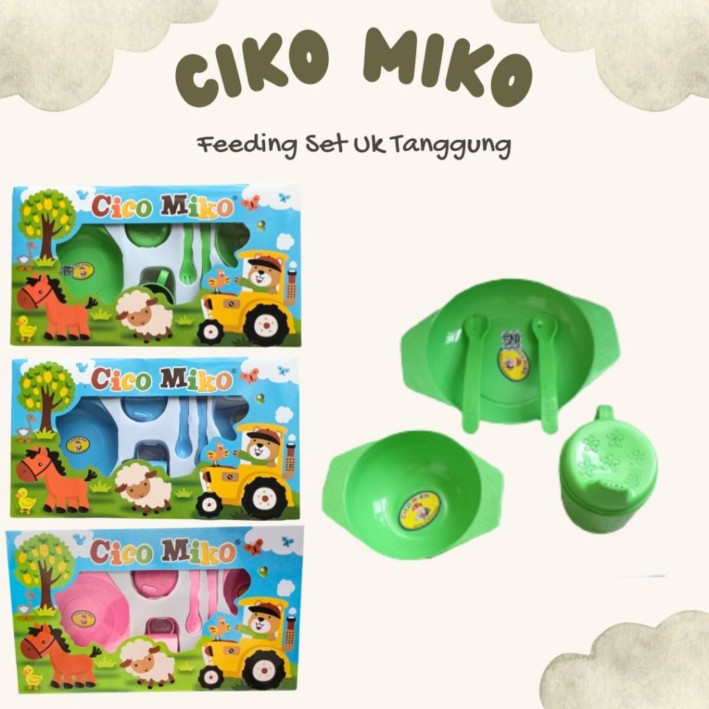 Ciko Miko Baby Feeding Set อุปกรณ์ให้นมเด็ก Baby MPASI
