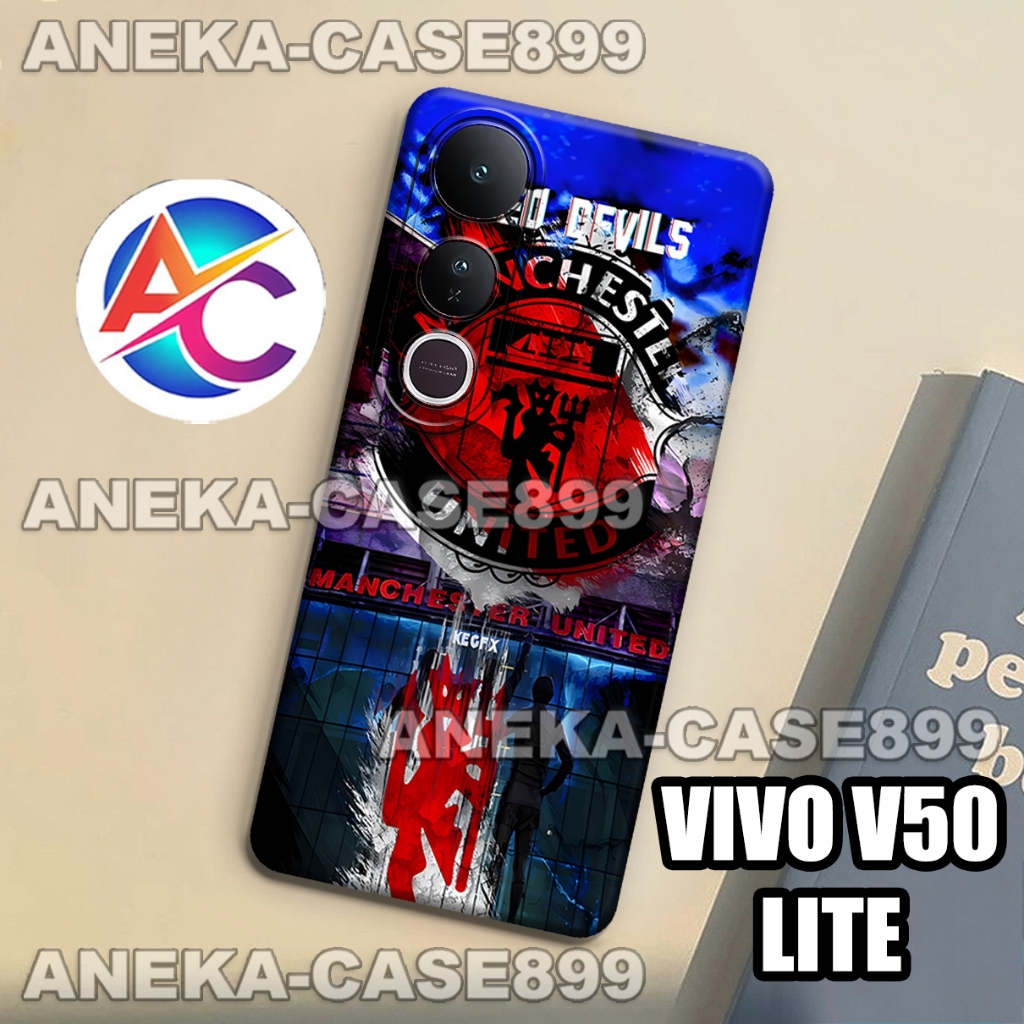AC41/Softcase Procamera HP VIVO V50 LITE ล่าสุด 2025 แฟชั่นกรณี Ball Softcase คุณภาพยืดหยุ่นกรณี Han