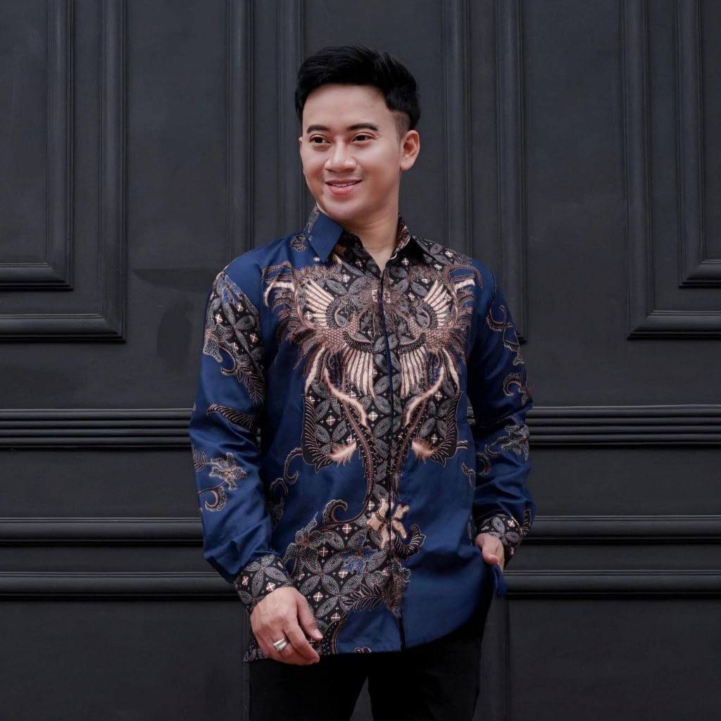 KEMEJA Azriel Batik เสื้อเชิ้ตแขนยาวผู้ชายระดับพรีเมียม Size ML XL XXL