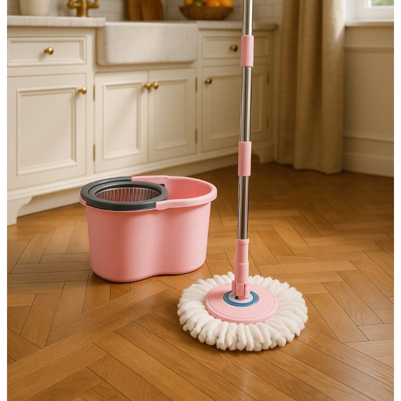 ไม้ถูพื้น Ultra Mop Aclima ไม้ถูพื้น Spin Mop ไม้ถูพื้นแบบหมุนได้