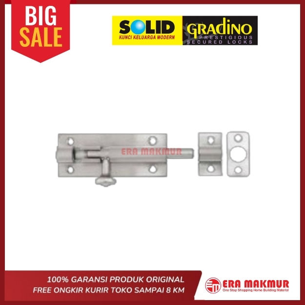 DIINES - LOCK/GRENDEL G 820 3 INCH AS / 3 INCH LOCK