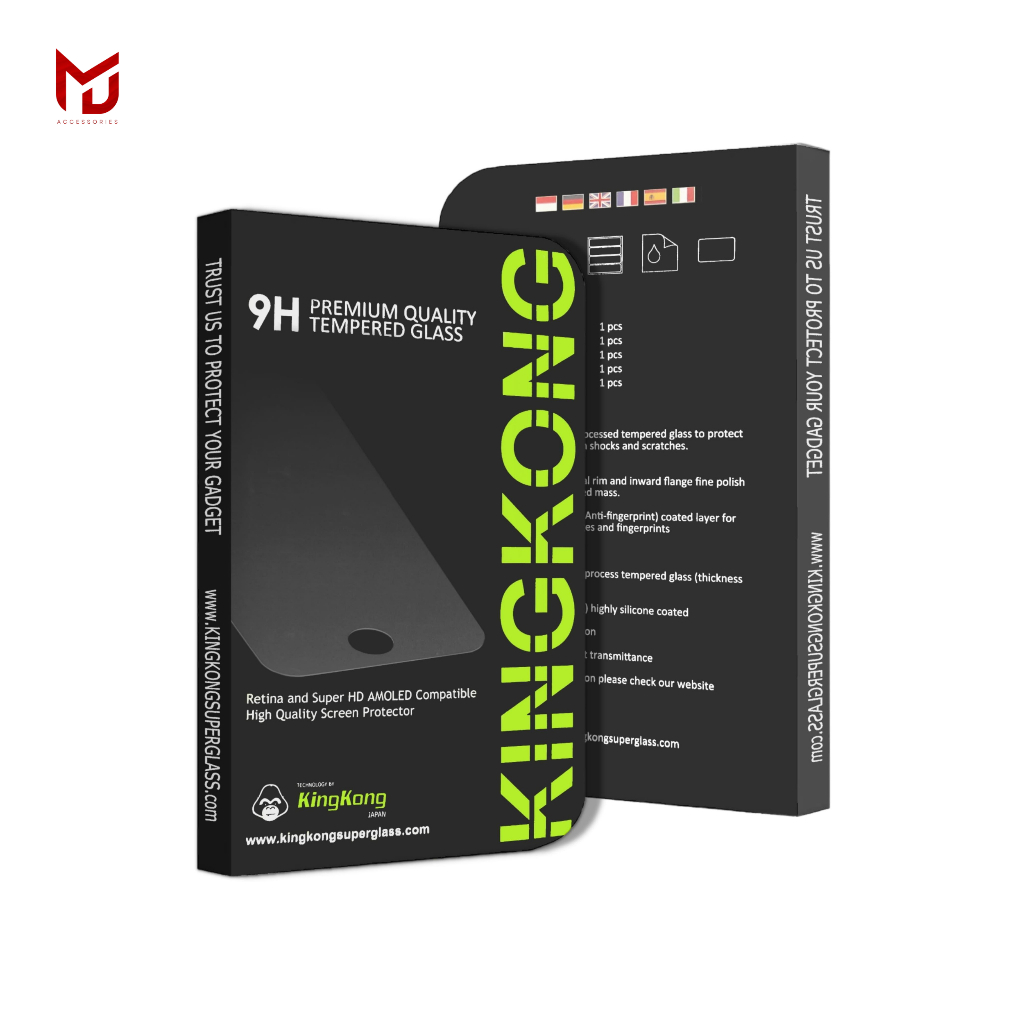 KINGKONG กระจกนิรภัย Anti-Scratch Premium Glass Ultra Clear 9H iPhone 16 Plus