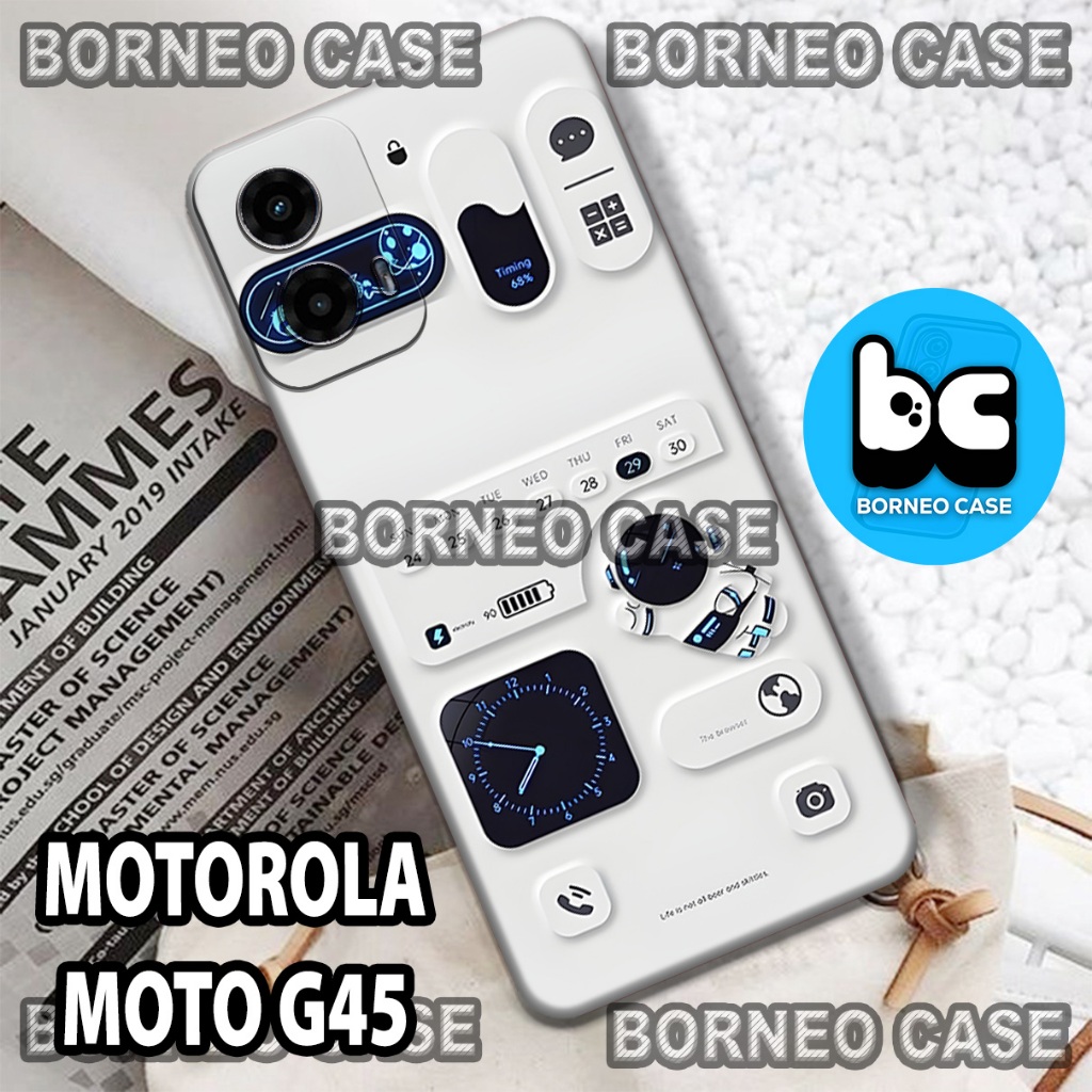 (BC48) Procamera SOFTCASE ใหม่ล่าสุดสําหรับ MOTOROLA MOTO G45 HP | แม่ลายน่ารัก | MOTOROLA MOTO G45 