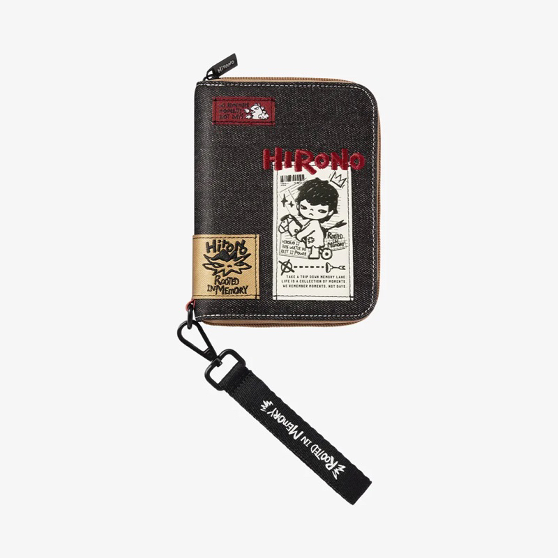 POP MART Hirono Echo Passport Bag Cover Wallet Case Passport Wallet