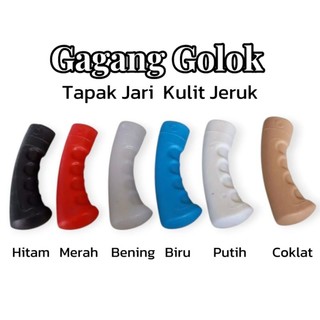 Gagang Golok Motif Jari Kulit Jeruk Anti licin Dan Nyaman Di Genggam