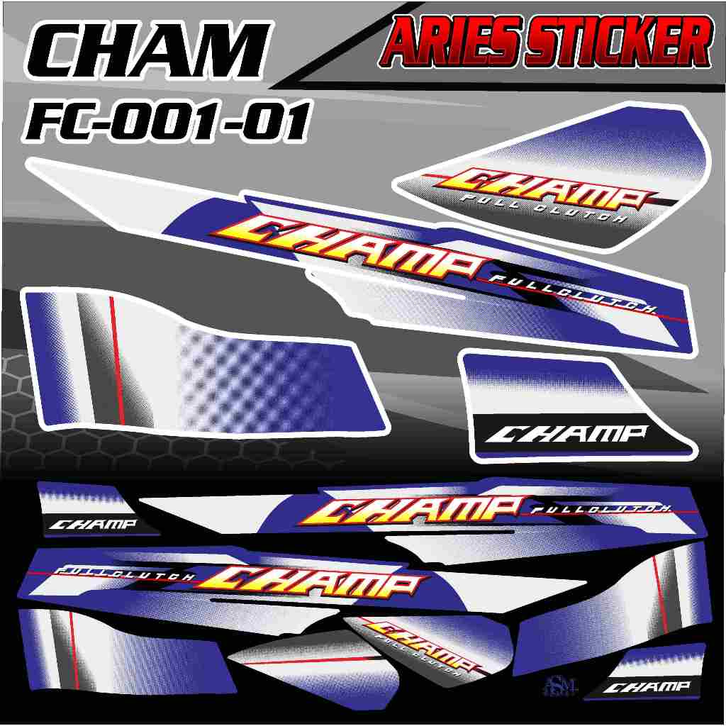 สติ๊กเกอร์ MOCIN BEIJING CHAMP FC001