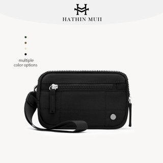 Tem9005 - HathinMuii -Dompet wanita bahan tahan air  Dompet  berlapis  wallet Kartu Uang Dompetuntuk dengan3 dompet ritsleting untuk perjalanan penggagaskartu kredit