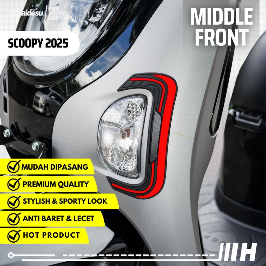 Hayidesu Scoopy 2025 - 2026 Body Protector MIDDLE FRONT Cover
