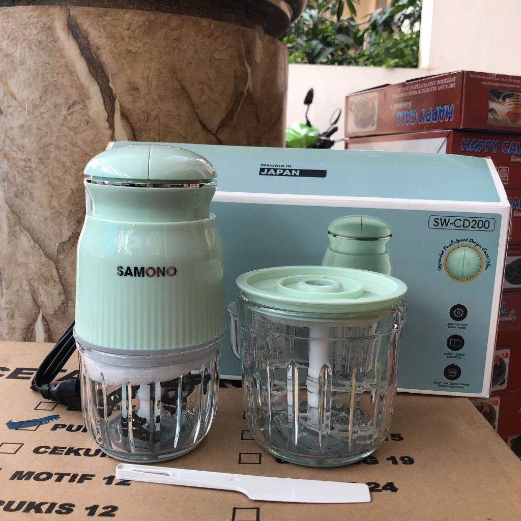 Samono SW CD200 Mini Electric Chopper 2 ขวด