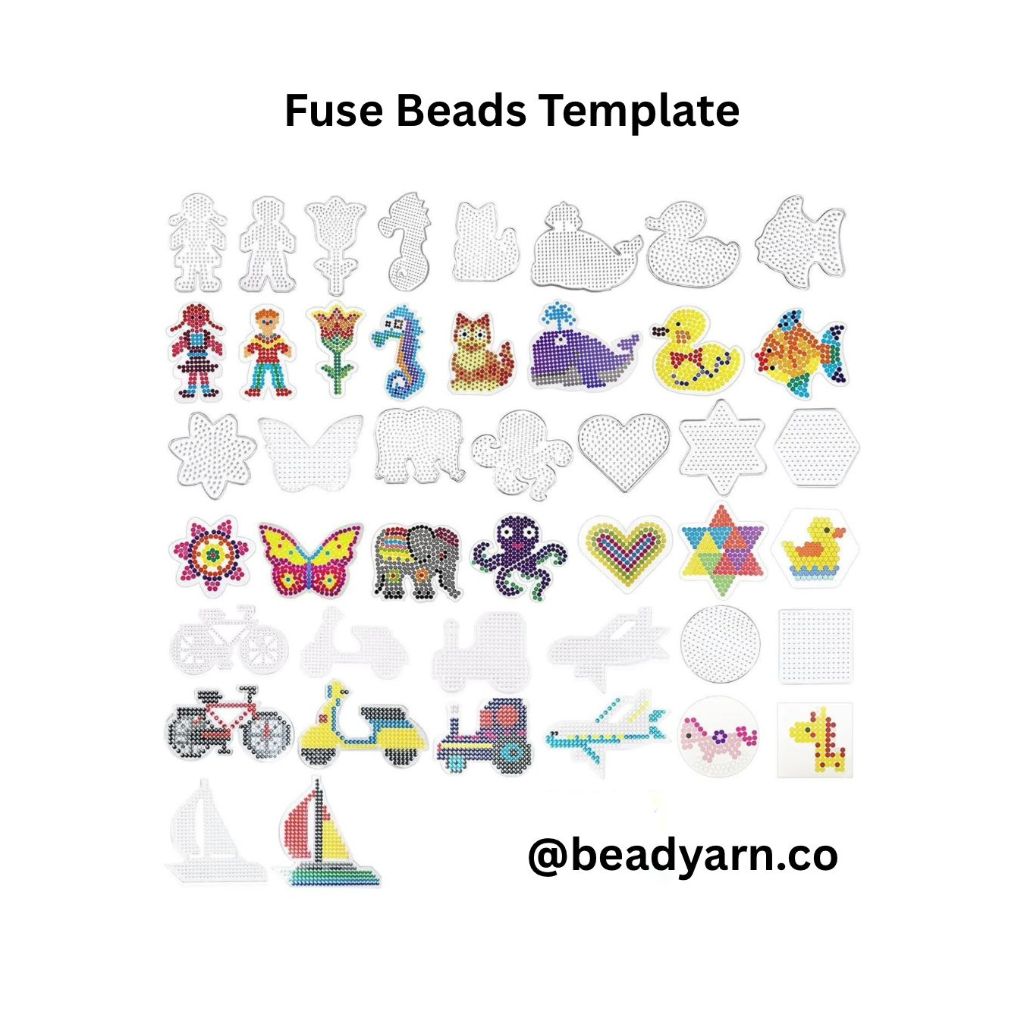 PEGBOARD/TRAY PERLER BEADS 5MM/HAMABEADS ขนาดใหญ่และเล็ก