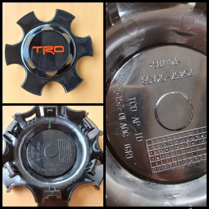ฝาปิดดุมล้อ TRD แท้ Whel Fortuner