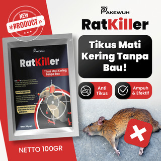 Pakewuh - RatKiller Pembasmi Segala Jenis Tikus 100 gr
