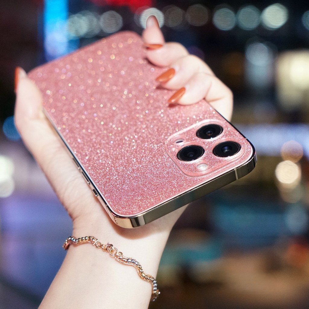 Anti Crack + สติกเกอร์ Glitter Skin Case Tecno Spark GO 2022 Spark GO 2023 Spark GO 2024