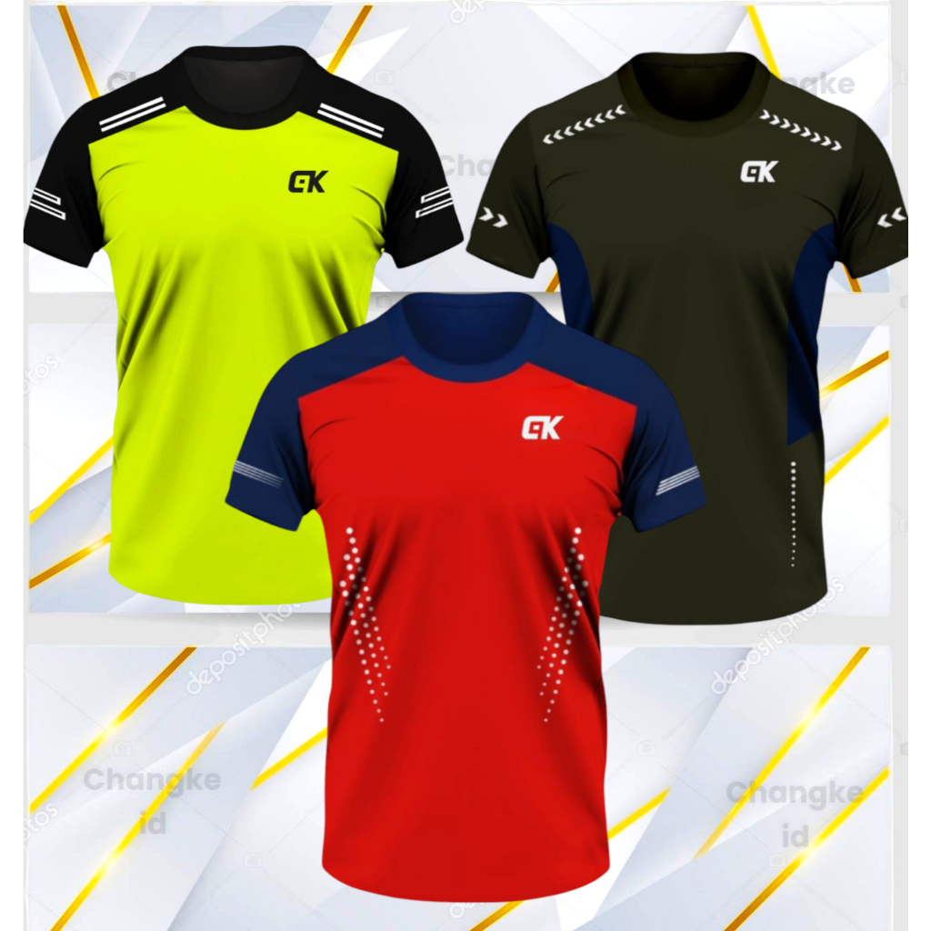 ใหม่ล่าสุดผู้ชายและผู้หญิงกีฬา SLIM FIT GYM SHIRTS SHORT-SLEEVED FITNESS SHIRTS PLAIN SPORTS SHIRTS 