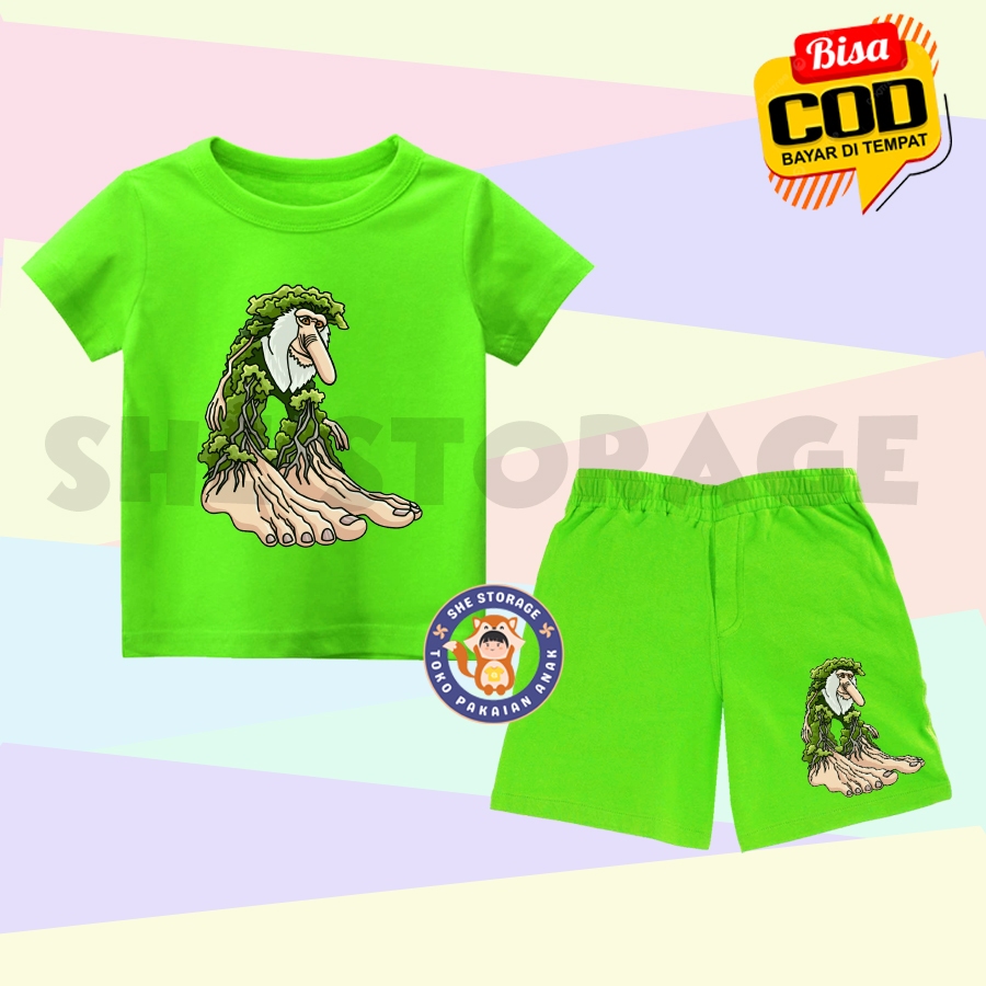 ANOMALI BRR BRR PATAPIM CHILDRENS SET ONE SET CHILDRENS T-SHIRT SHORTS SET