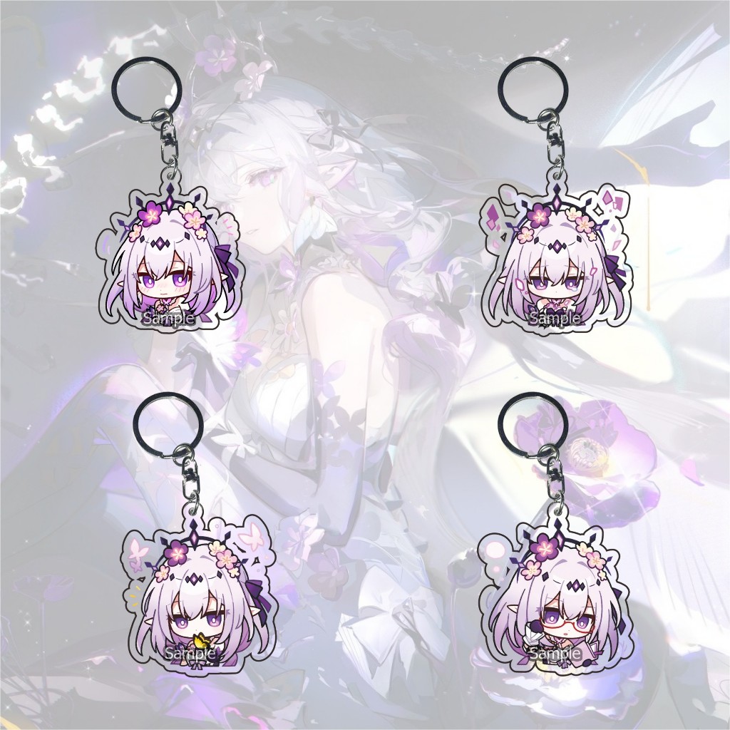 GANTUNGAN Honkai Star Rail Castore พวงกุญแจส่วน 02 - พวงกุญแจ - พวงกุญแจ - อะนิเมะ - เกม - HSR