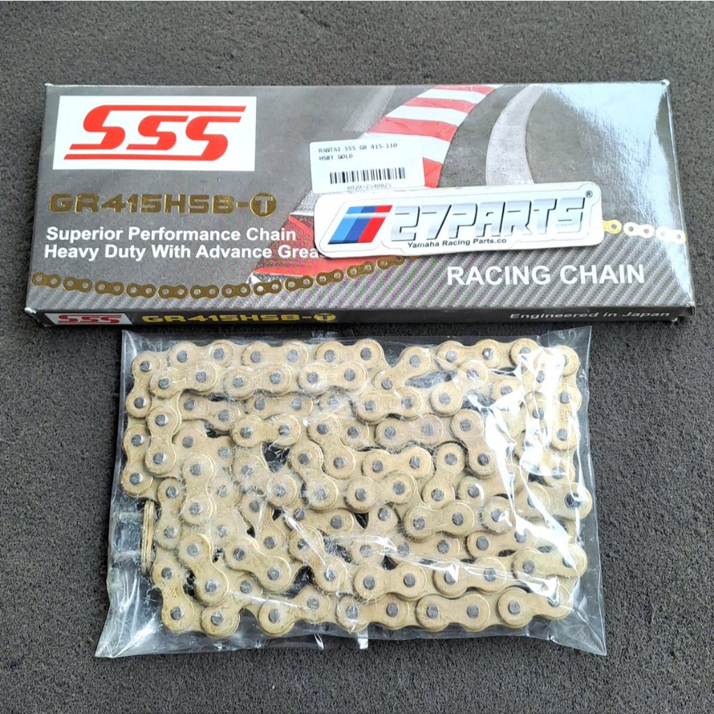 SSS CHAIN RX KING 415-110L HSBT RX KING CHAIN SSS CHAIN 415 HSBT RX KING