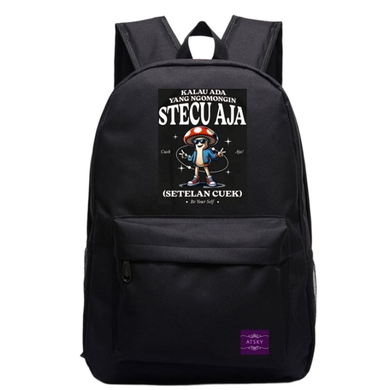 ATSKY STECU กระเป๋าเป้พรีเมี่ยม Aja Simple school