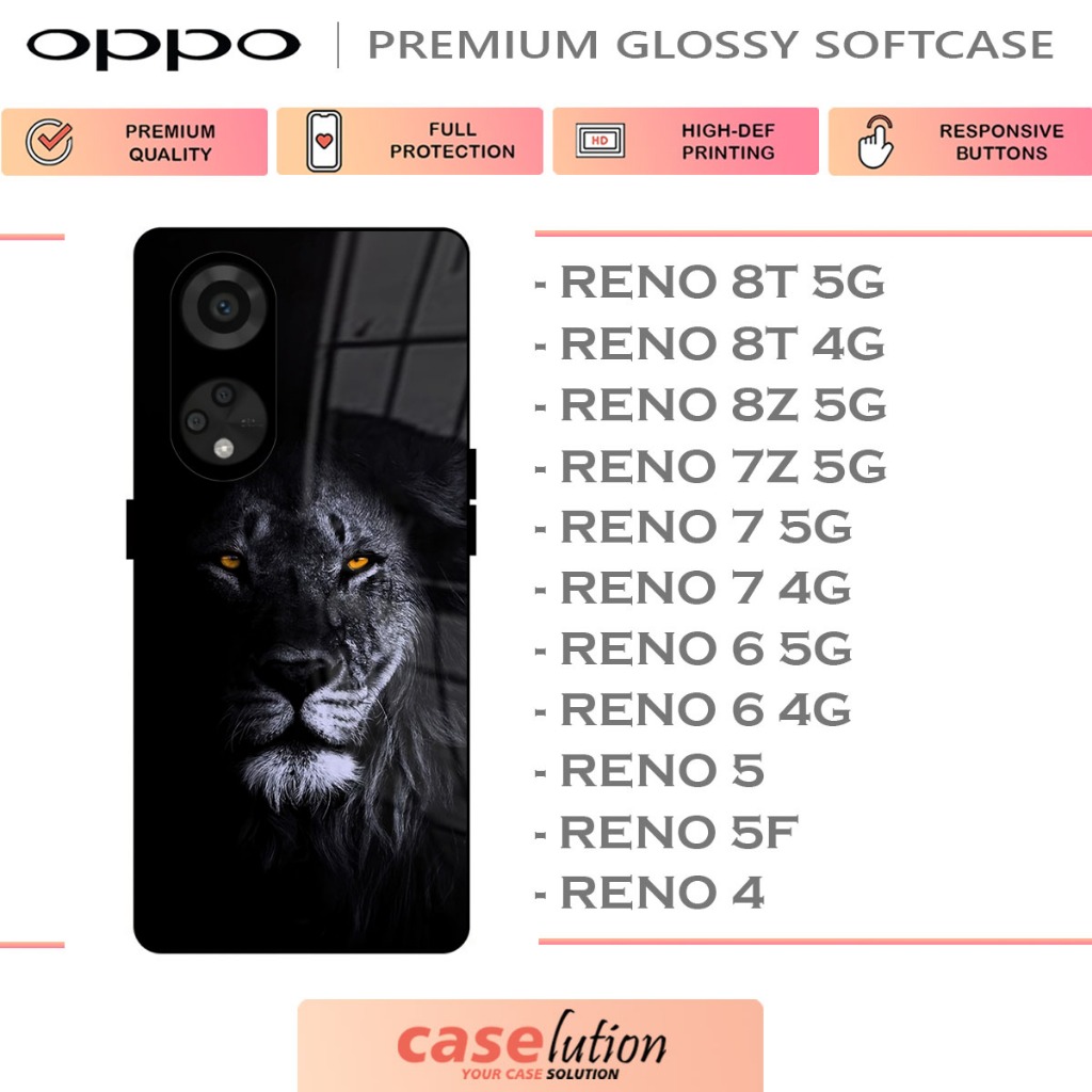 เคสนิ่มเคลือบเงาสําหรับ OPPO Reno 8T | รีโน 8Z | รีโน 7Z | รีโน 7 | รีโน 6 | รีโน 5F | รีโน 5 | Reno
