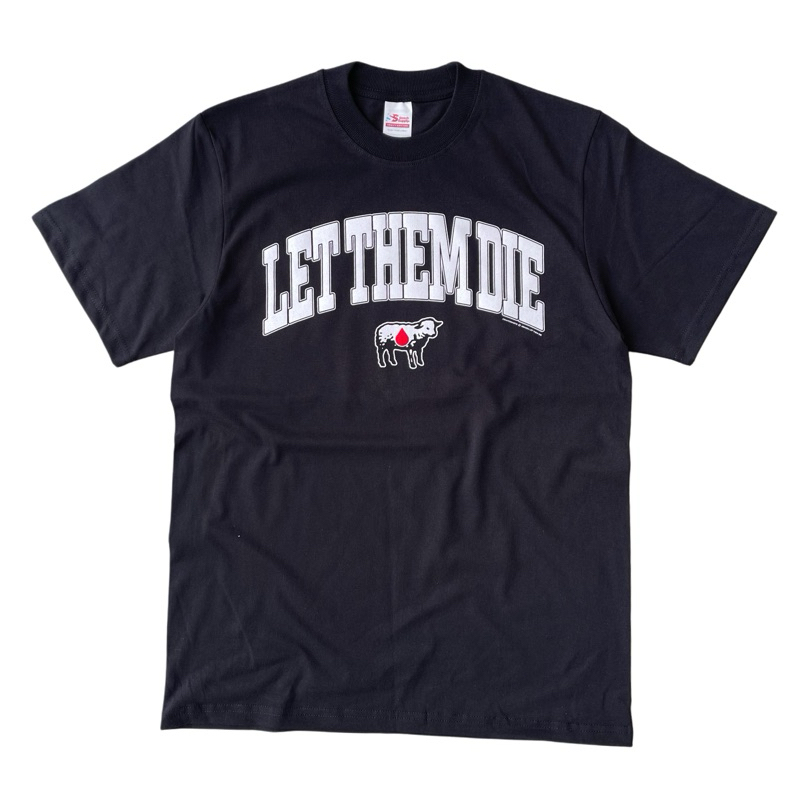 เสื้อยืดวง COUNTERPARTS - Let Them Die LOGO Black Tee (สีดํา)