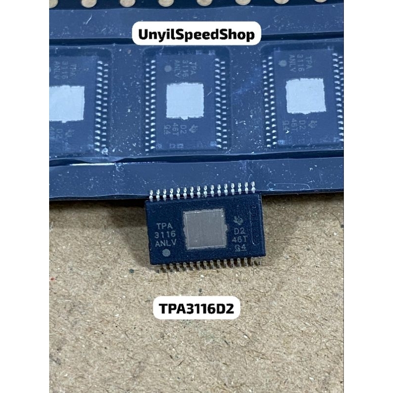 IC TPA3116D2 TPA3116 TPA 3116 D2 CHIP CLASS D AMPLIFIER ต้นฉบับ