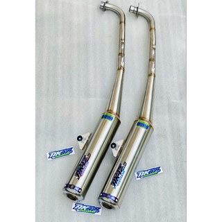Kenalpot Standar Racing Jupiter z / Vega r AK47PRO Original GRADE A . (FREE LASER NAMA)