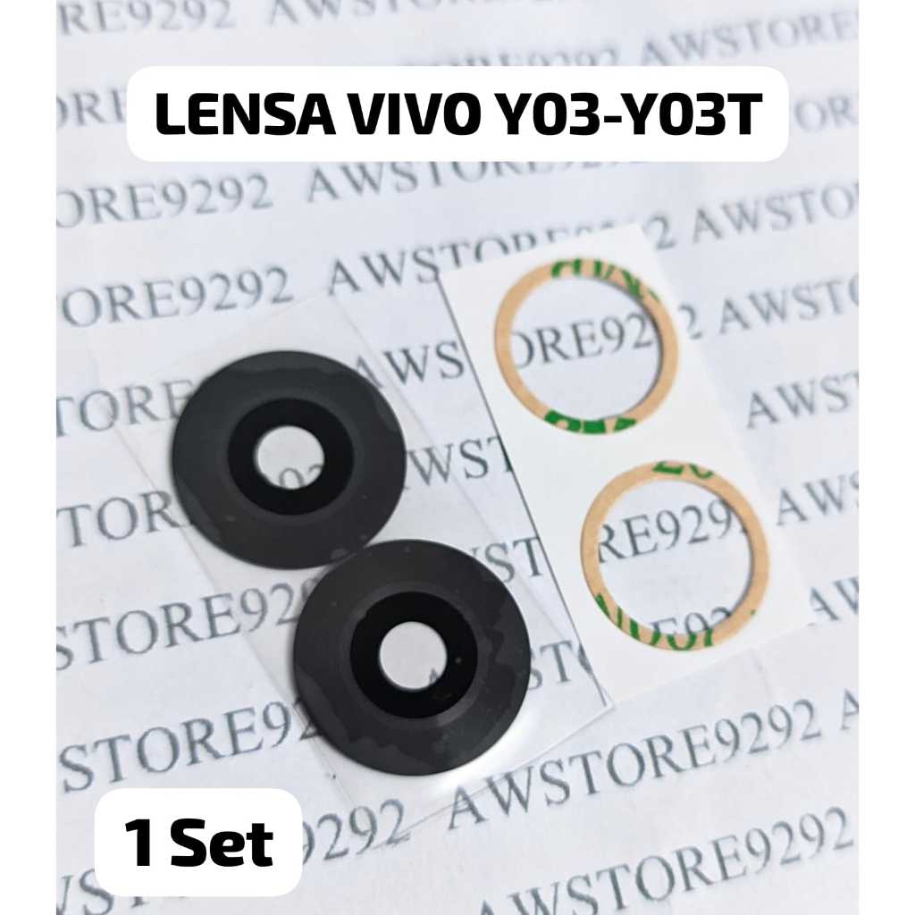 เลนส์กล้อง Vivo Y03 Y03T Vivo Y03 Y03T กระจกกล้องหลังVivo Y03 เปลี่ยนกระจกVivo Y03 Y03Tกล้องด้านหลัง