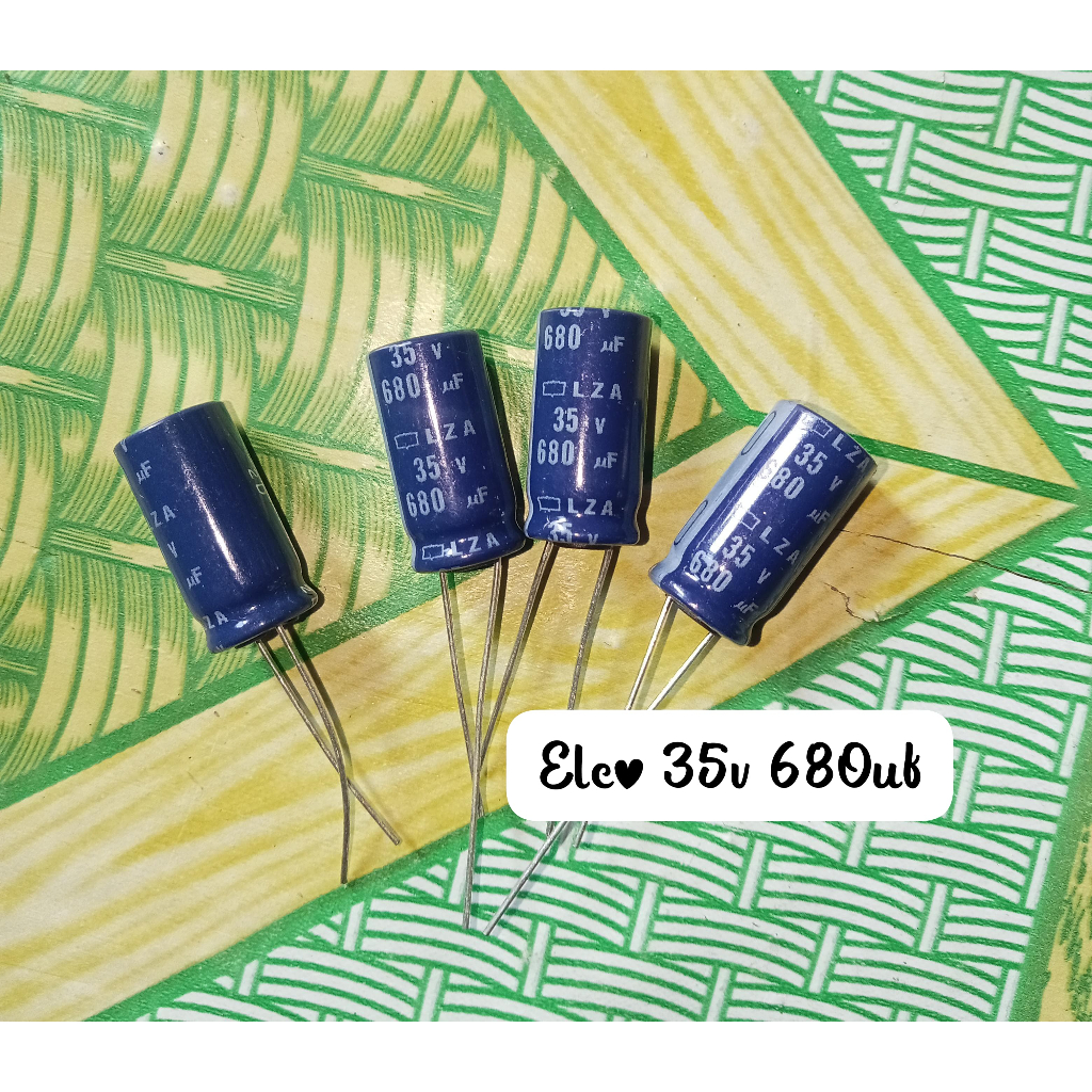 Elko 35v 680uf Elco 680uf 35v ของแท้