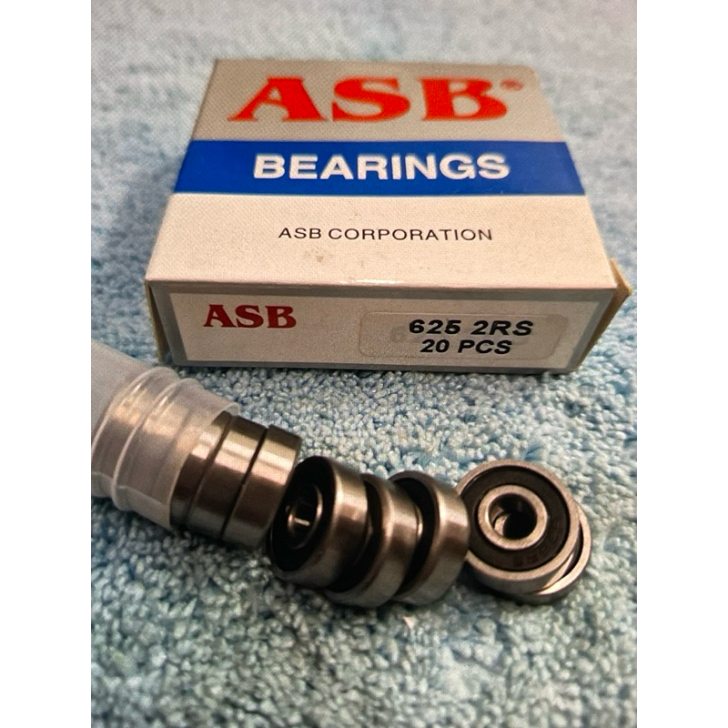 (10PC COTENTS) แบริ่งดั้งเดิม 625 2RS ASB