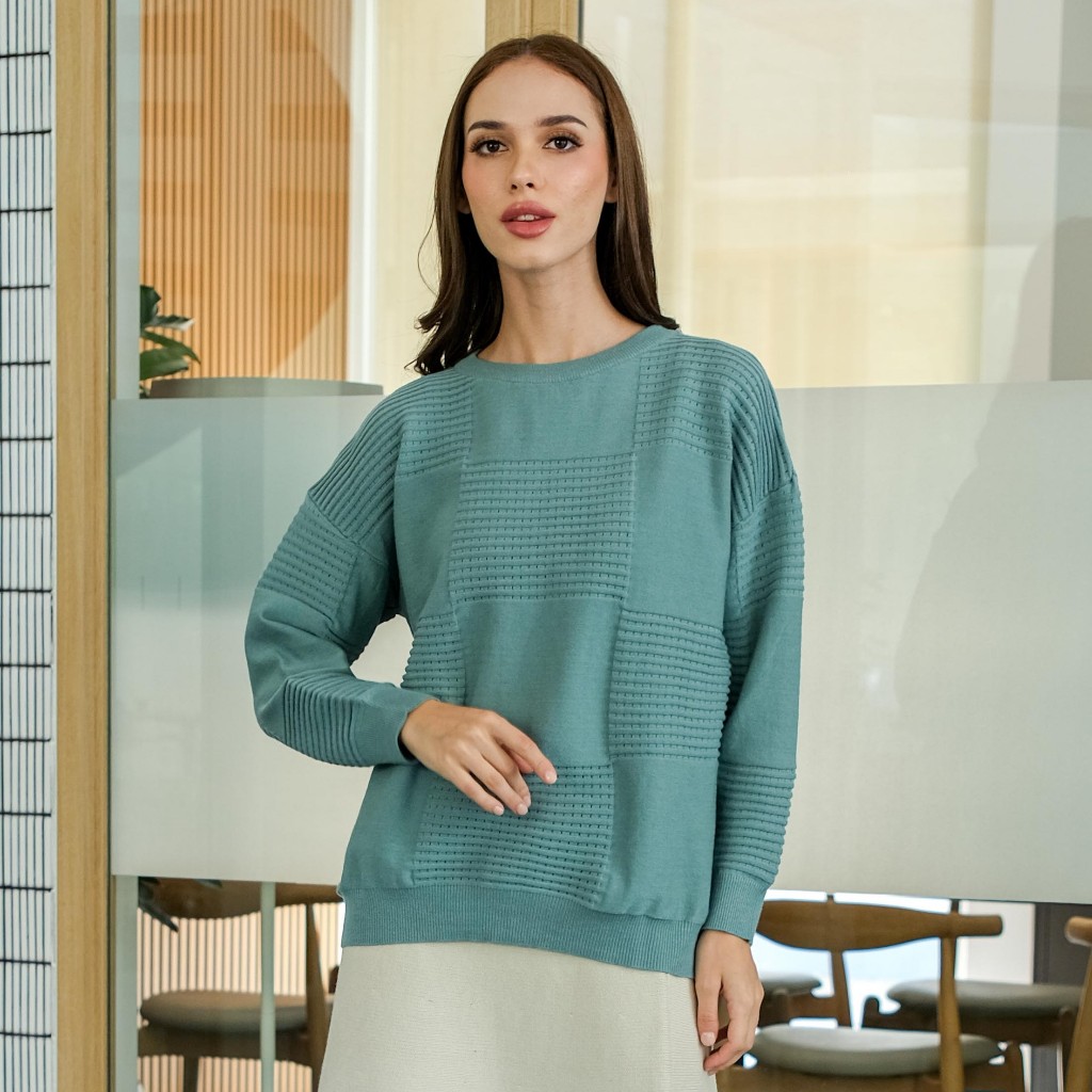 Asiro Mevi Top เสื้อแจ๊กเก็ตถักผู้หญิง