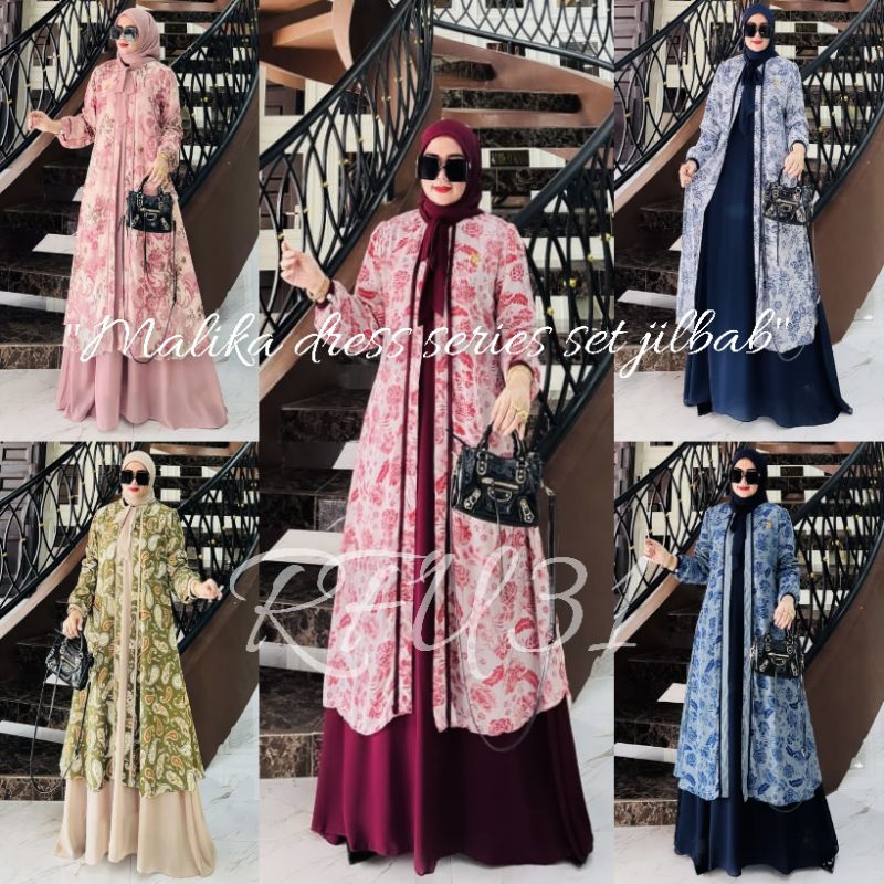 MALIKA DRESS SET HIJAB