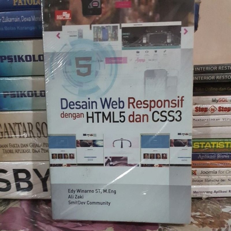 หนังสือต้นฉบับการออกแบบ WEB ที่ตอบแทนพร้อม HTML และ CSS3