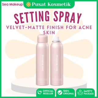 Sea Makeup Setting Spray Stayput Primer & Set Continuous Setting Spray 100 ml Velvet Matte