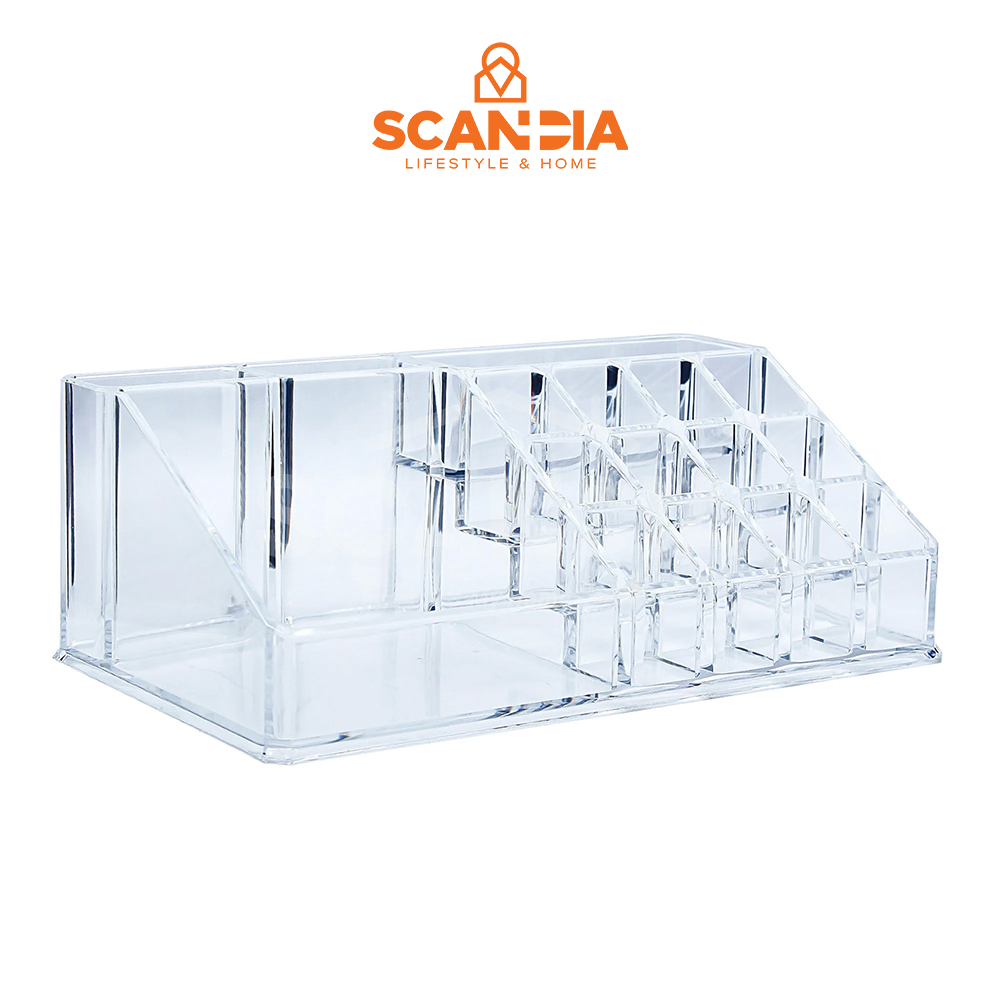 SCANDIA Cosmetic Organizer 22x12x8Cm (DM0291) - Beauty Health Care Personal Care กล่องเก็บเครื่องสํา
