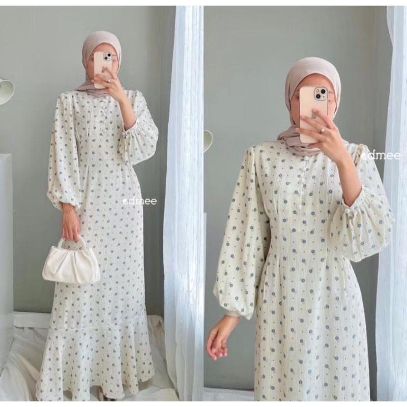 Adeline Dress Daissy By Edmee Outfit