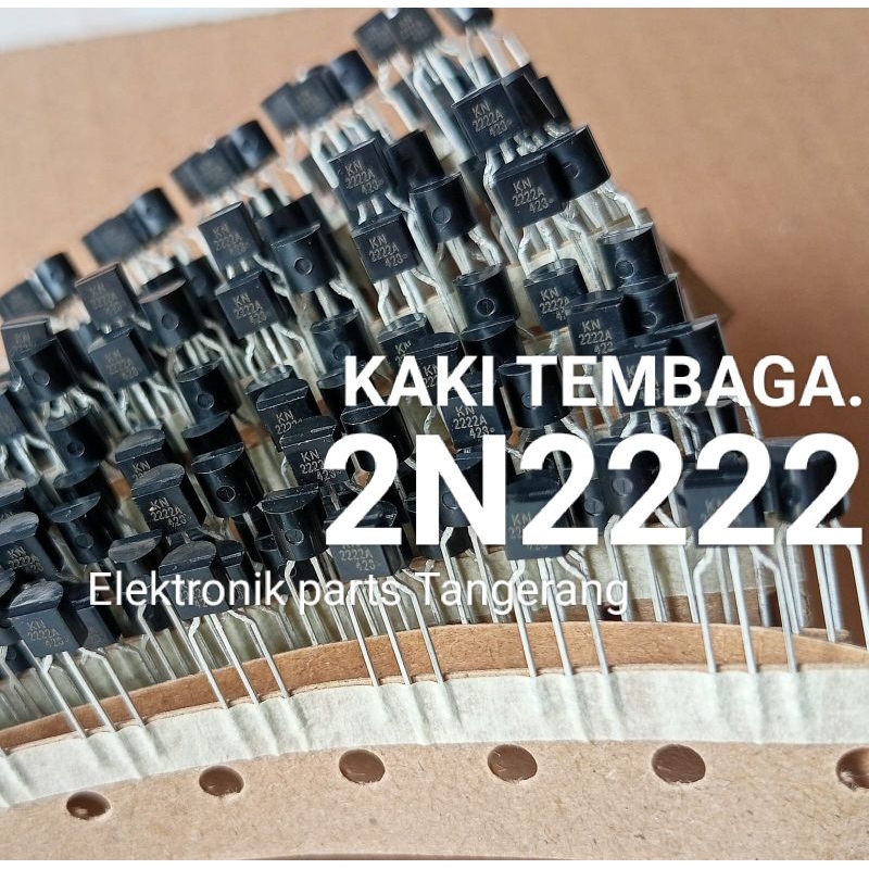 ทรานซิสเตอร์ 2N2222 NPN TO-92 0.8A 40V IC ทรานซิสเตอร์ 2N 2222 IC 2N22