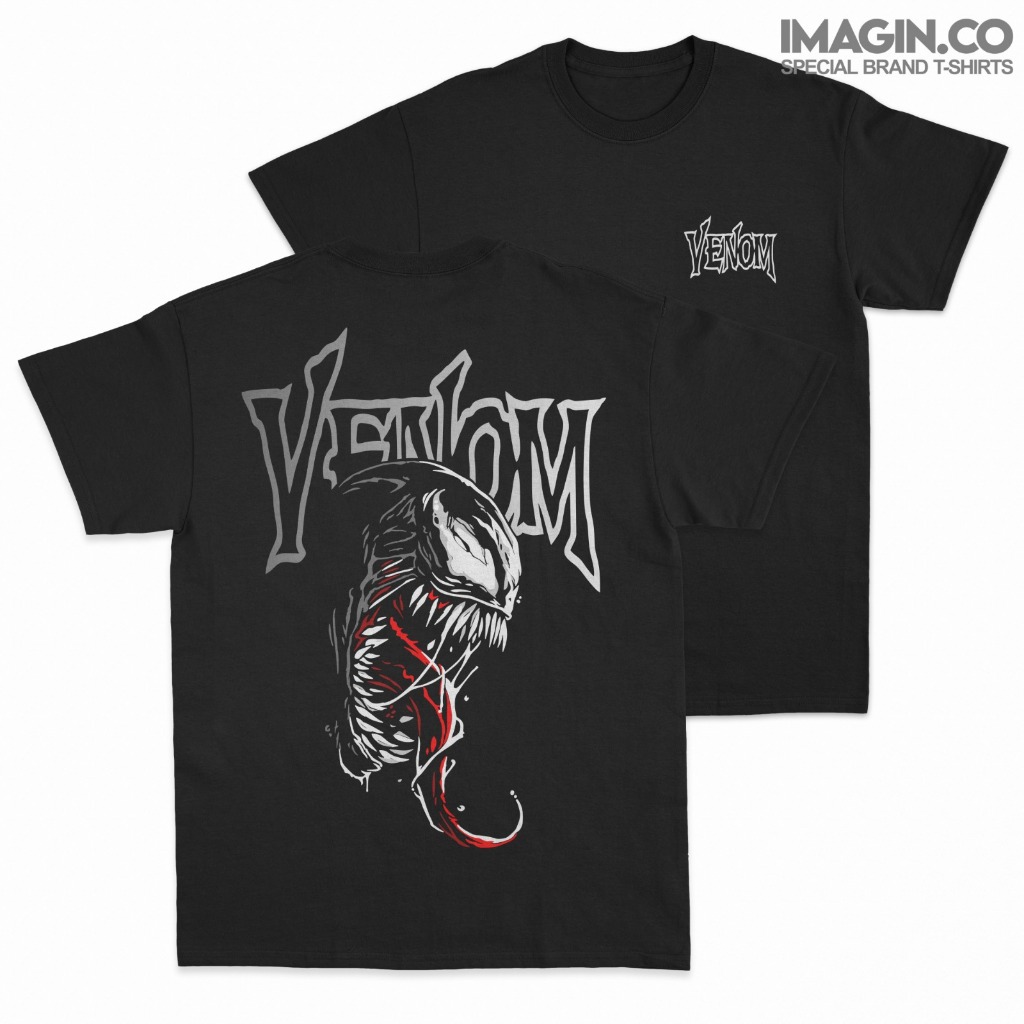 IMAGIN เสื้อยืด | เสื้อยืด VENOM DARKNESS MARVEL UNISEX