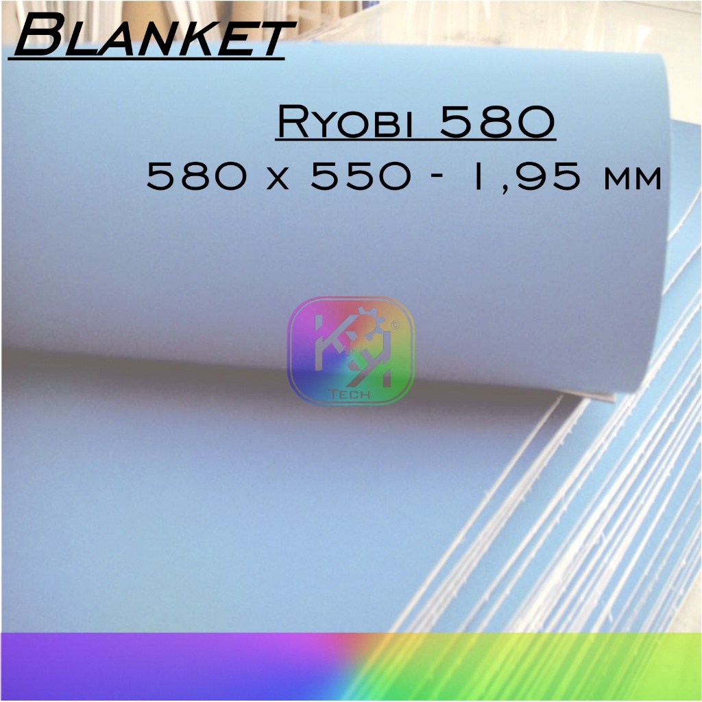 MESIN Ryobi 580 อะไหล่ผ้าห่ม Offset Printing Machine