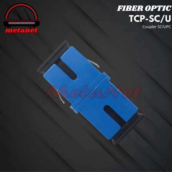 SC Fiber Optic Coupler SC/UPC Fiber Converter 100 ชิ้น (ไม่มีหู)