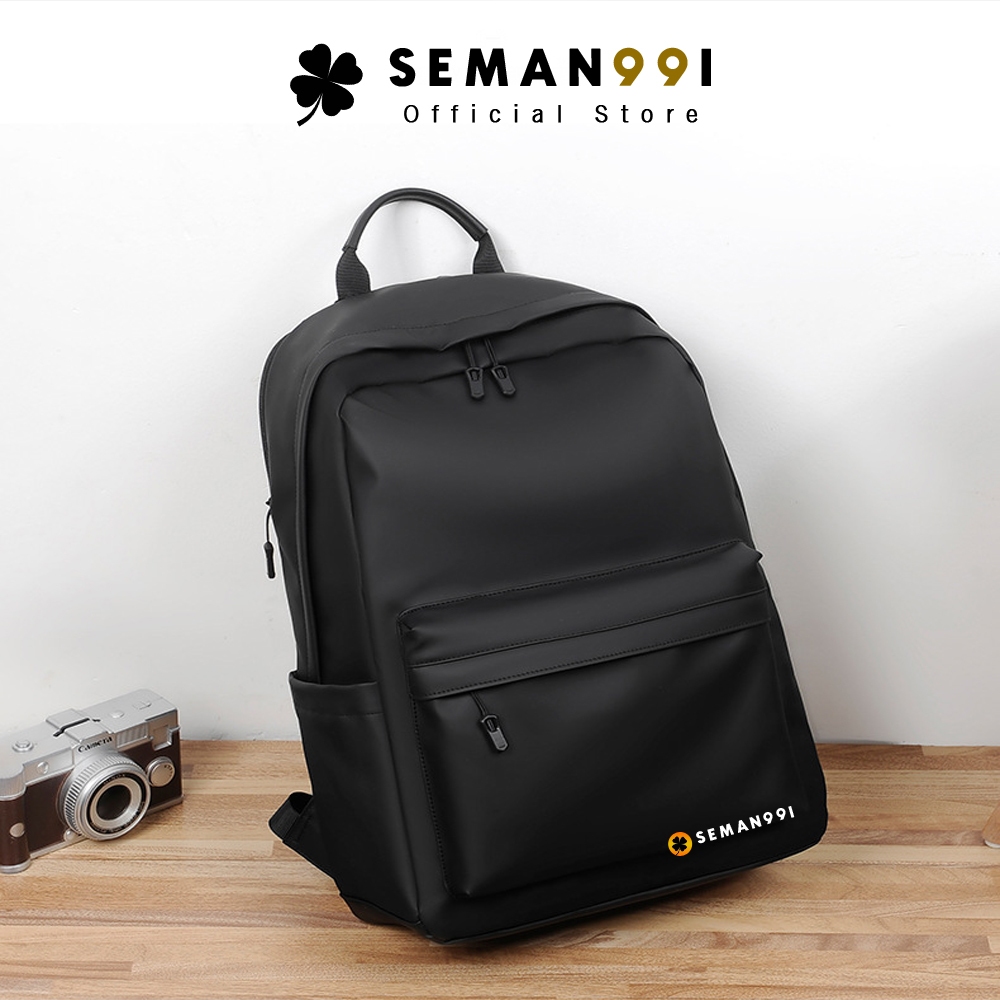 Semanggi Dapper กระเป๋าแล็ปท็อปกระเป๋าเป้สะพายหลังผู้ชายผู้หญิงกันน้ํากันน้ํากระเป๋าเป้สะพายหลังพรีเ