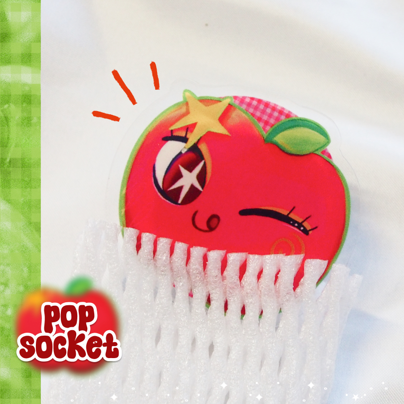 POPSOCKET/GRIPTOK APPLE GNIT (PIE THE APPLE)