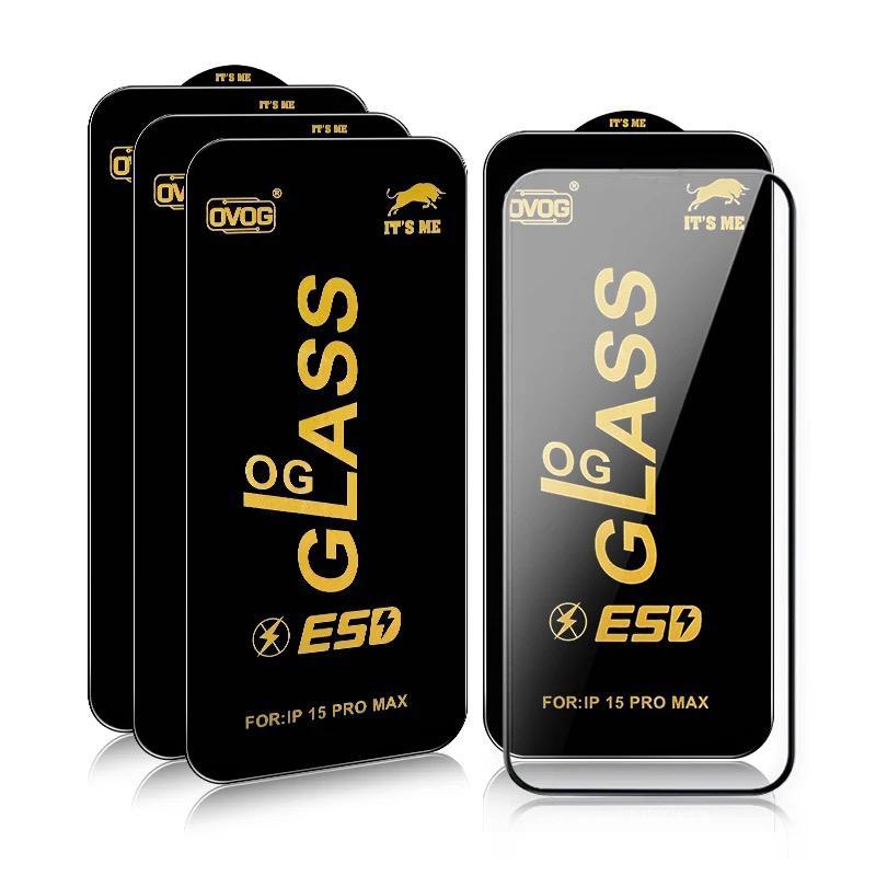 TG กระจกนิรภัย AntiStatic ESD Bening Premium VIVO IQOO Z6 PRO/Z6 44W T1 5G T1 4G T1 PRO 5G T2 4G