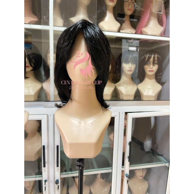 WolfCut Hair 30ซม.วิกผมชายและหญิง-วิกผมเสมารัง-ศูนย์เสมารังกิ๊บ