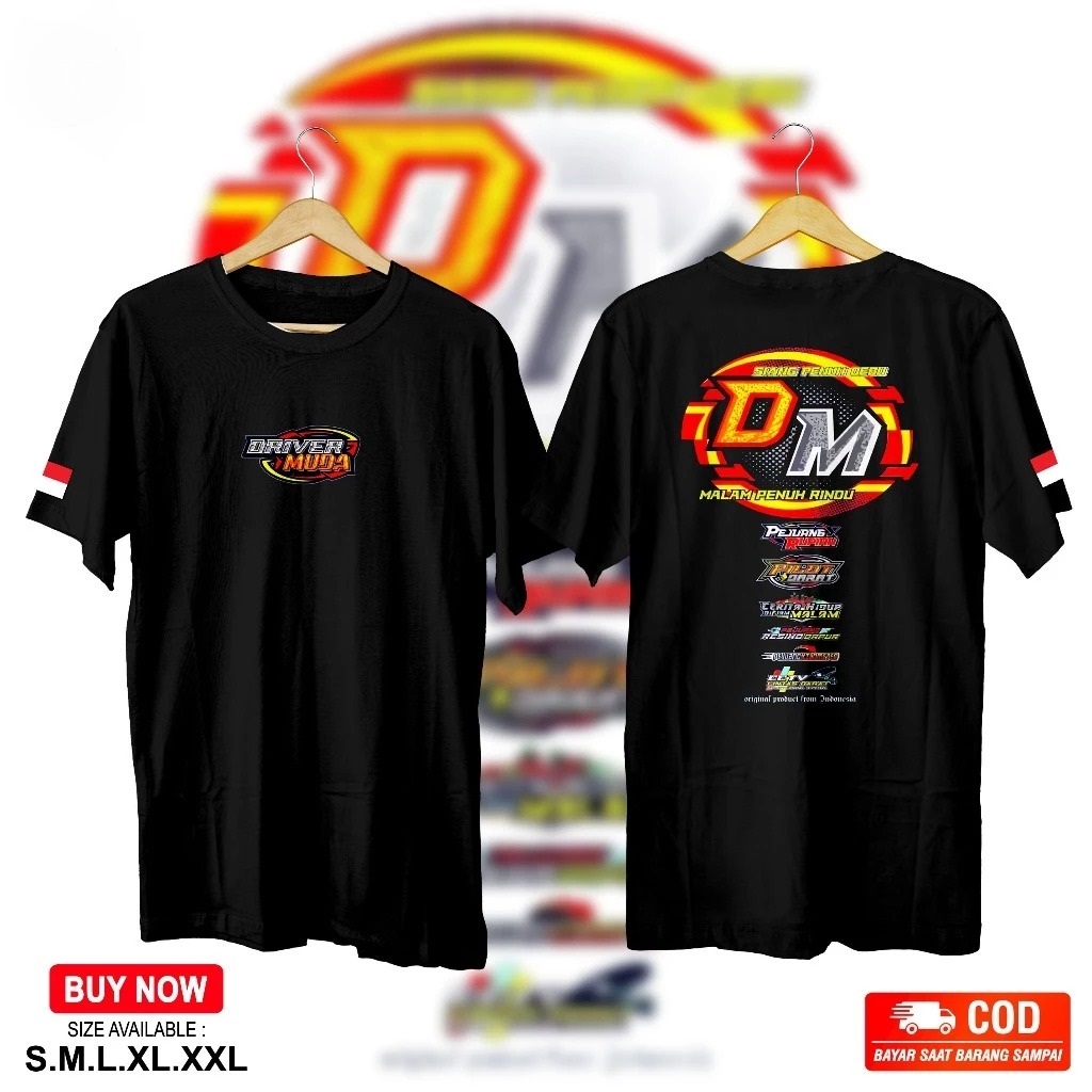 YOUNG DRIVER T-SHIRTS YOUNG DRIVER DISTRO T-SHIRTS เสื้อยืดผู้ชายและผู้หญิง